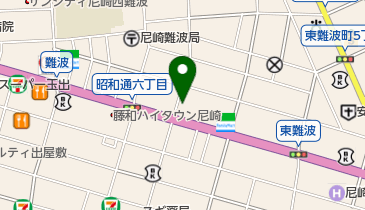 財団法人簡易保険加入者協会尼崎災害見舞取扱代理店の地図画像
