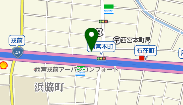 神戸国際語言学院の地図画像