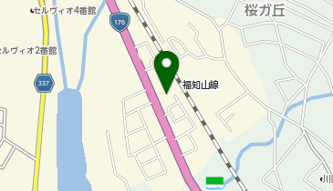 ライツレンタリースの地図画像