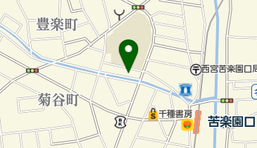 ケイアンドケイ美容室 苦楽園店の地図画像