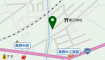 エステサロン・アムールの地図画像