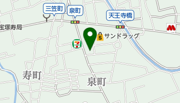 写真館プロフォート宝塚の地図画像