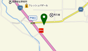 ゴダイドラッグ浜坂店の地図画像