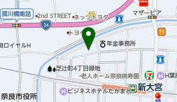HAIRSNIPERの地図画像