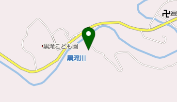 黒滝村こもれびホールの地図画像