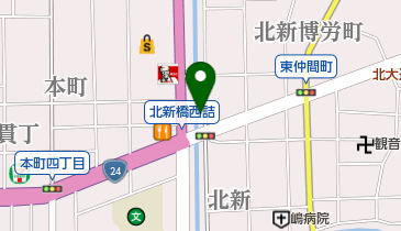 土肥とうふ店の地図画像