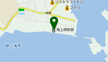 田辺海上保安部の地図画像