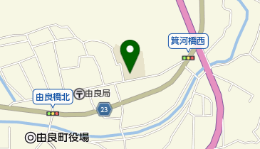 由良町学童保育の地図画像