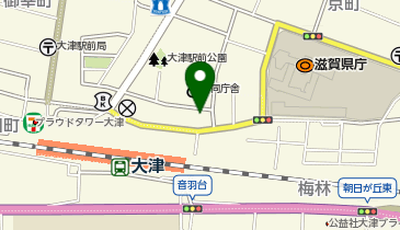 滋賀自治労連の地図画像