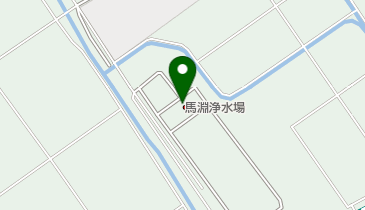 滋賀県企業庁馬渕浄水場の地図画像