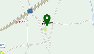 馬場町会館の地図画像