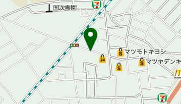 鍼しぐれの地図画像