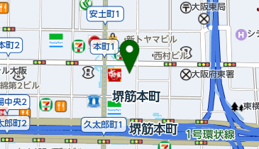 ナスラック株式会社 大阪支店の地図画像