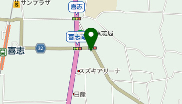 白鳥薬局喜志店の地図画像