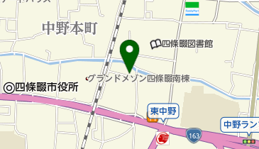 中川庭園の地図画像