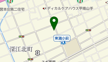 ひなた整体整骨院の地図画像