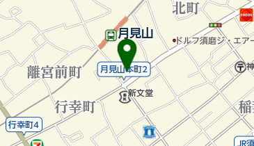 スイーツクラウンの地図画像