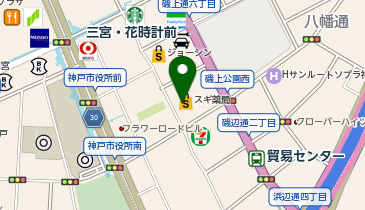 未来ケアカレッジ三宮校の地図画像