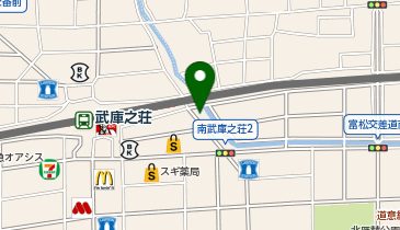 西富松会館の地図画像