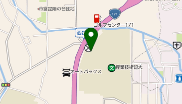 つり具のブンブン西昆陽店の地図画像