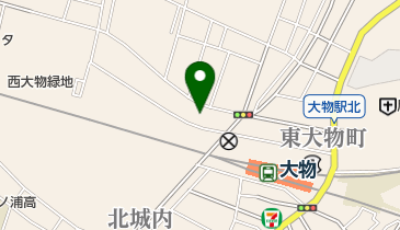 バイク便OSAKAの地図画像