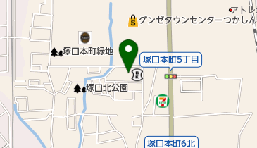 春川の地図画像