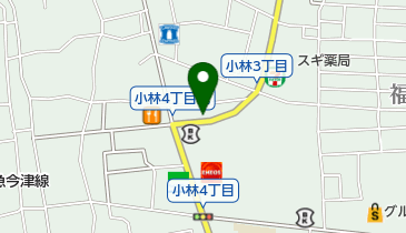 ラウンジ博愛の地図画像