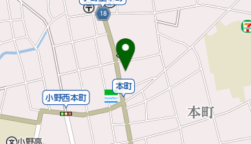 株式会社福屋不動産販売小野店の地図画像