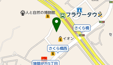 イトマンスイミングスクール三田校の地図画像