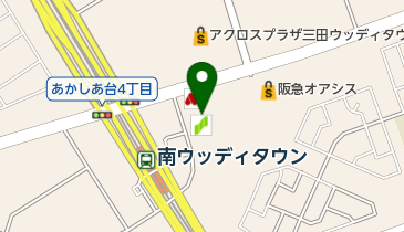 テニスショップトパーズ21の地図画像