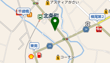 松岡保険代理店の地図画像