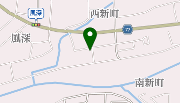 丹波篠山市役所 西新町浄水場の地図画像