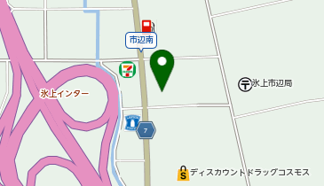 コモリ犬の美容室の地図画像