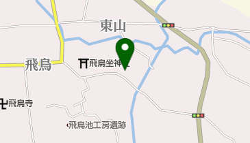 飛鳥寺研修会館の地図画像