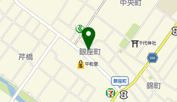 コジマギャラリーの地図画像