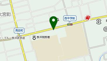 長浜鍼灸接骨院の地図画像