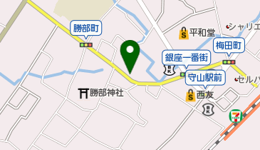 ふとんも洗えるコインランドリーふわふわの地図画像