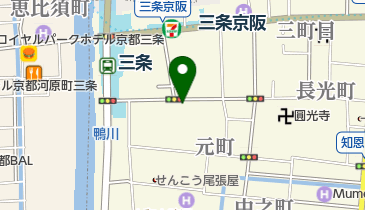 京都市役所 教育委員会 体育健康教育室 学校安全・学校保健担当の地図画像