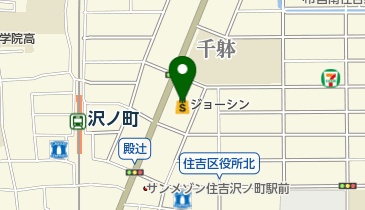 ジョーシン住吉店の地図画像