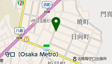 ハイジ守口の地図画像