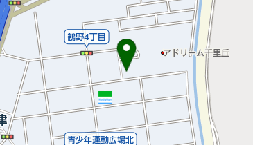 日本フラダンス協会大阪本部の地図画像