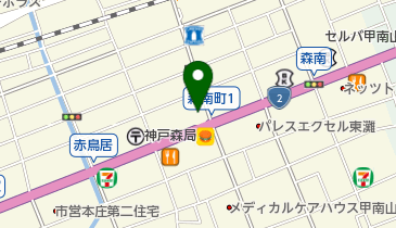 株式会社神戸家具の地図画像