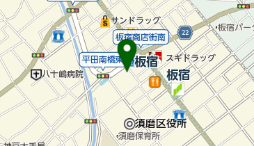 宮崎司法書士事務所の地図画像