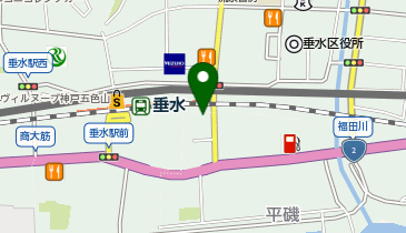 ダンススタジオSwingの地図画像