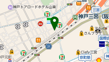 麻雀クラブ零の地図画像