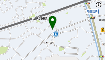 PLWベルアンジェバレエ富雄スタジオの地図画像
