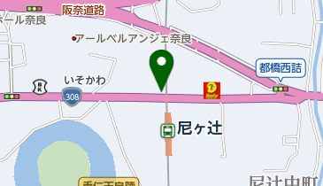 美容室youの地図画像