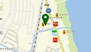イヤシスバロー真野店の地図画像