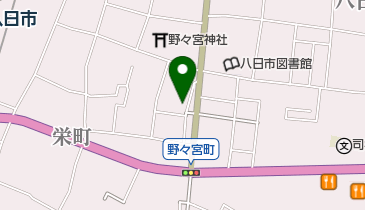 米徳生菓子店の地図画像