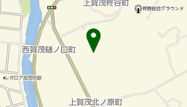 柊野テニスコートの地図画像